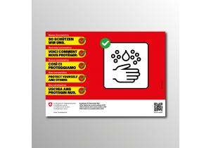 affiche coronavirus covid infiniprinting impression suisse sion