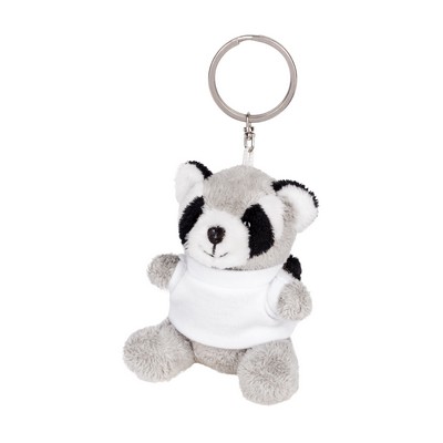 Lewis racoon en peluche porte-cls