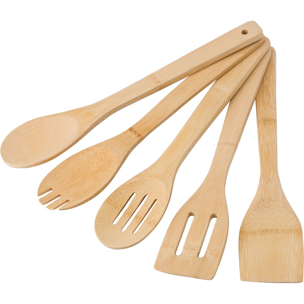 Set de cuisine en bambou 5 pcs.