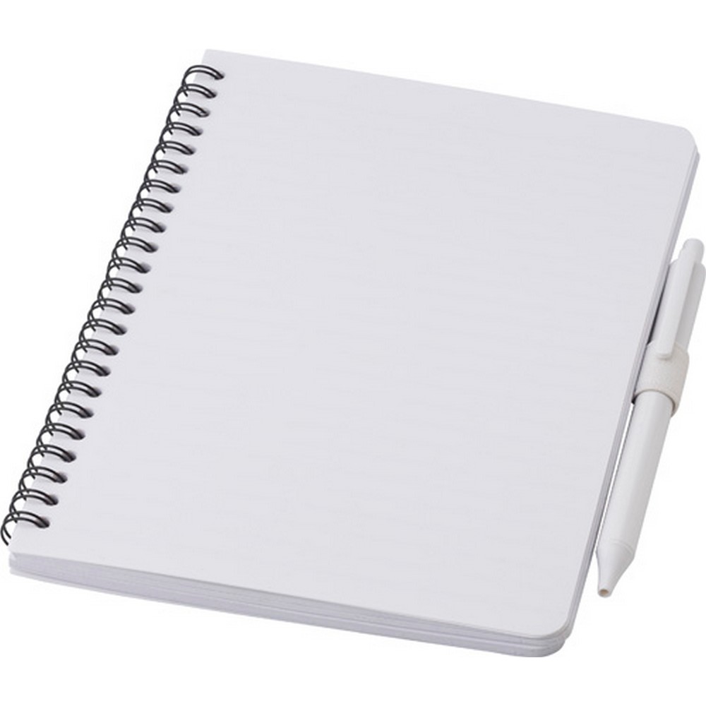 Carnet antibactrien env. A5 avec Stylo bille