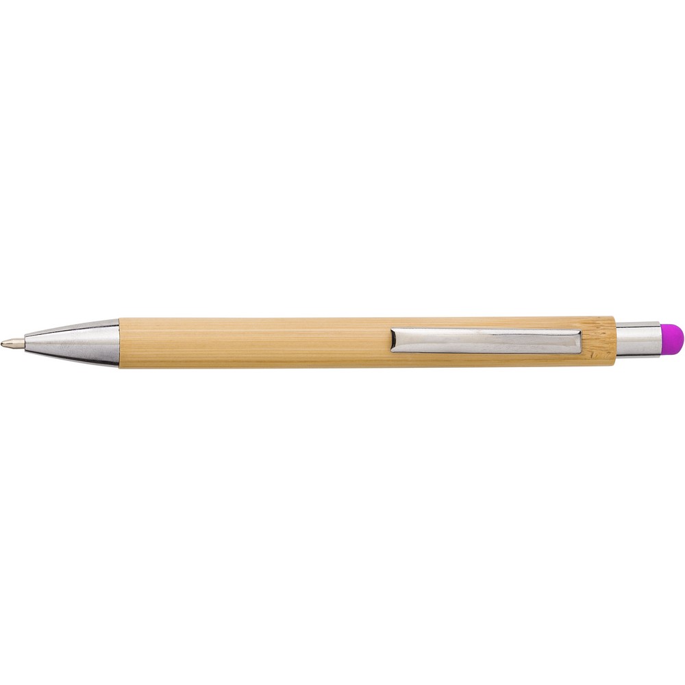 Stylo bille en bambou stylo tactile