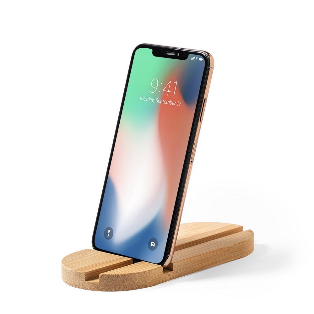 Support de tlphone en bambou support de tablette
