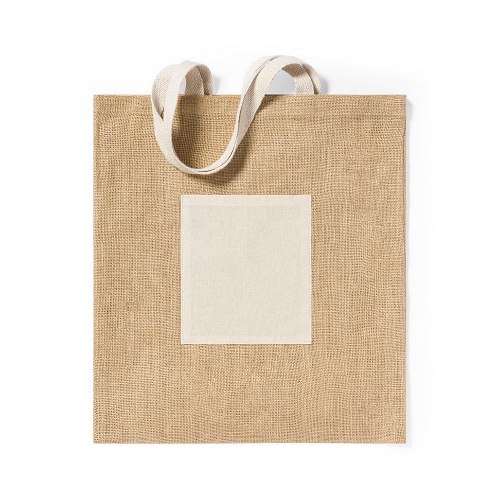 Sac shopping en jute