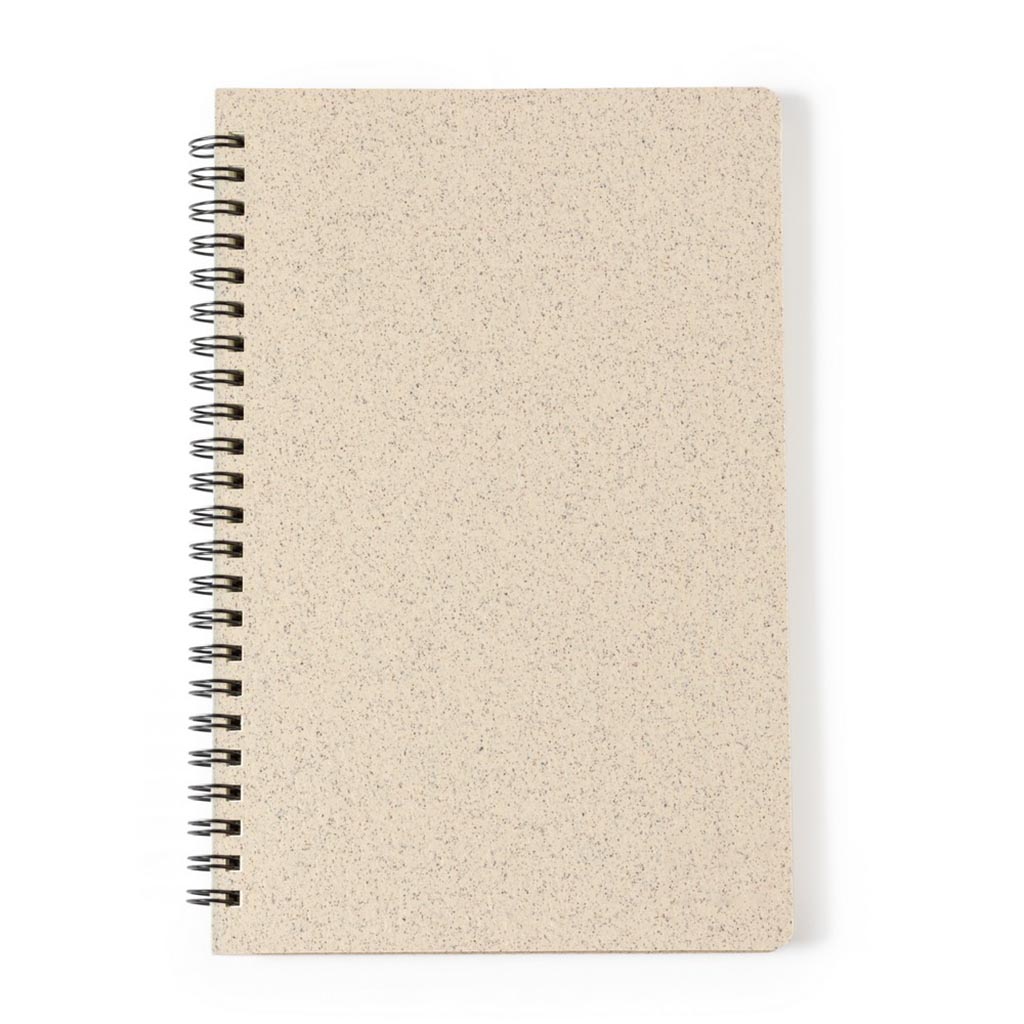 Carnet en paille de bl env. A5