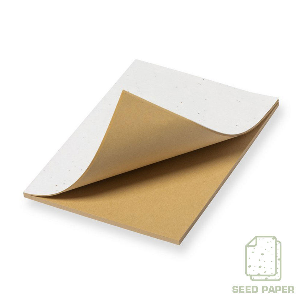 Carnet A5 papier graine