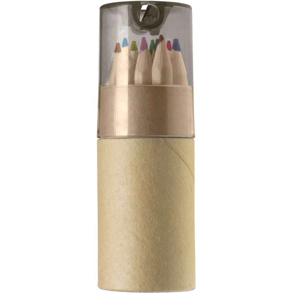 Tube cartonn de 12 crayons