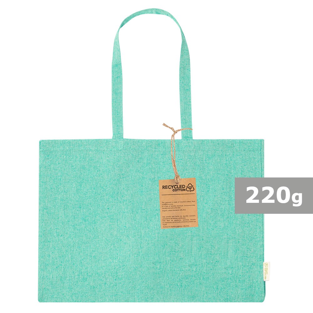 Sac shopping en coton recycl