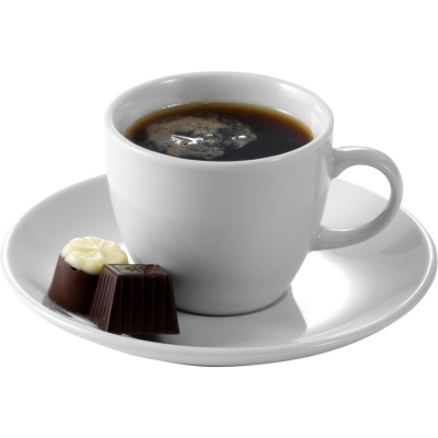 Petite tasse à café expresso personnalisable + soucoupe