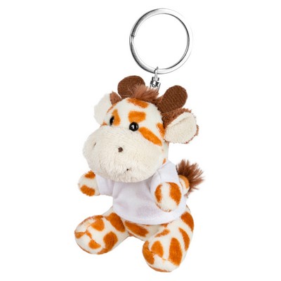 Lizzy girafe en peluche porte-cls