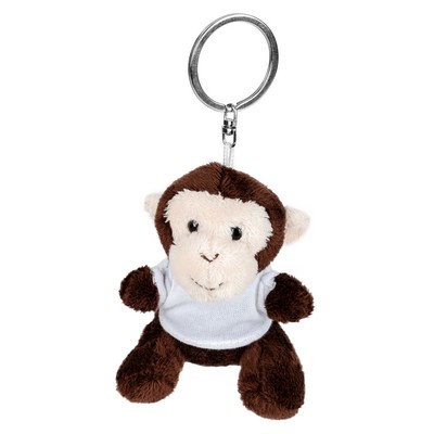 Karly singe en peluche porte-cls