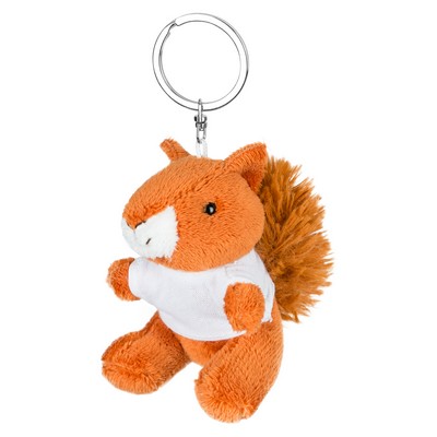 Ginny cureuil en peluche porte-cls