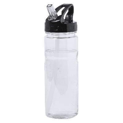 Bouteille de sport 600 ml avec paille