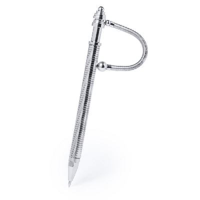 Stylo bille, anti-stress argent 100 exemplaires