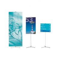 L-banner double face