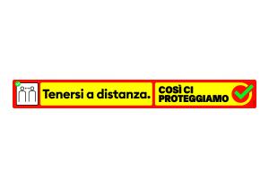 Autocollant pour le sol gardez vos distances it Suisse