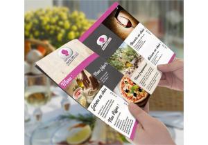 Impression menu et carte de restaurant gastronomique Suisse Neuchâtel