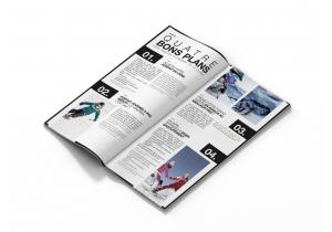 brochure b6 design impression personnalise geneve