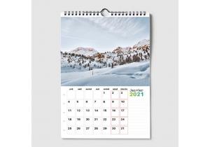 calendrier mural personnalis accroche reliure suisse zurich