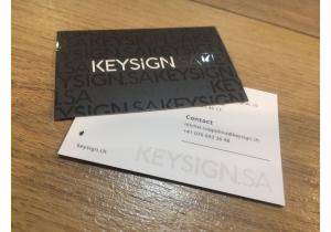 carte de visite vernis slectif imprim sur mesure Genve Lausanne Suisse