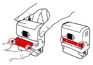 cassette encrage rechange tampon trodat printy suisse bern