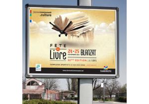 dos bleu geneve suisse affiche panneau publicitaire grand format