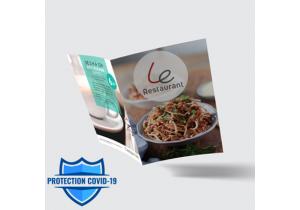menu brochure restaurant bar anti bacterien virucide covid argent ion suisse neuchatel