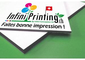 panneaux pvc expanse forex sur mesure impression recycle infiniprinting suisse bale yverdon bern