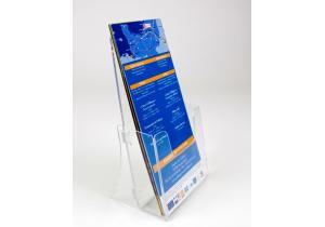 presentoir pvc transparent flyer brochure suisse