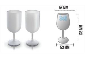 verre vin plastique vaisselle imprimé personnalisé infiniprinting suisse