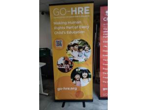 Roll-up Alu Premium Black pour Latter-day Saint Charities  � Chambesy 