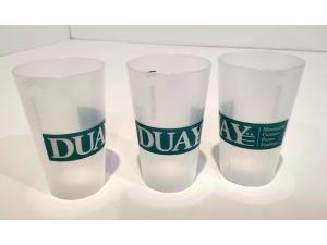 Gobelet � vin reutilisable translucide impression couleurs pour Duay SA � Martigny