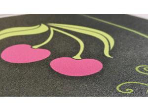 Adh�sif mural avec impression recto en couleurs pour SAS Caf� Barzoi � Annecy