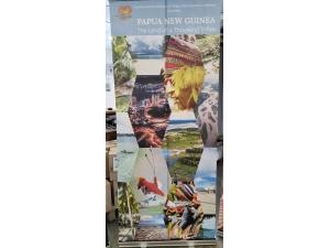 Roll-up Alu Premium 85cm impression couleur sur bache fronlit 500g pour PNG Permanent Representative to the United Nations � Geneva